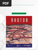 Rhoton Cranial Anatomy and Surgical Approaches 1st Edition