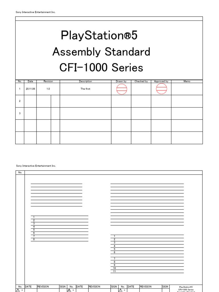 PS5 Assembly and Screw Guide | PDF | Play Station | Electrical Connector