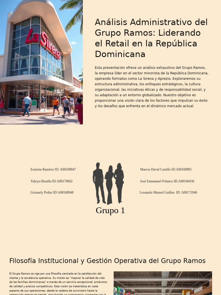 Dirección Comercial en Grupo Ramos RD | PDF | Business ...