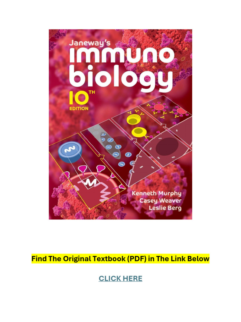 裁断済】 Janeway's immuno biology 10th｜Janeway's Immunobiology by