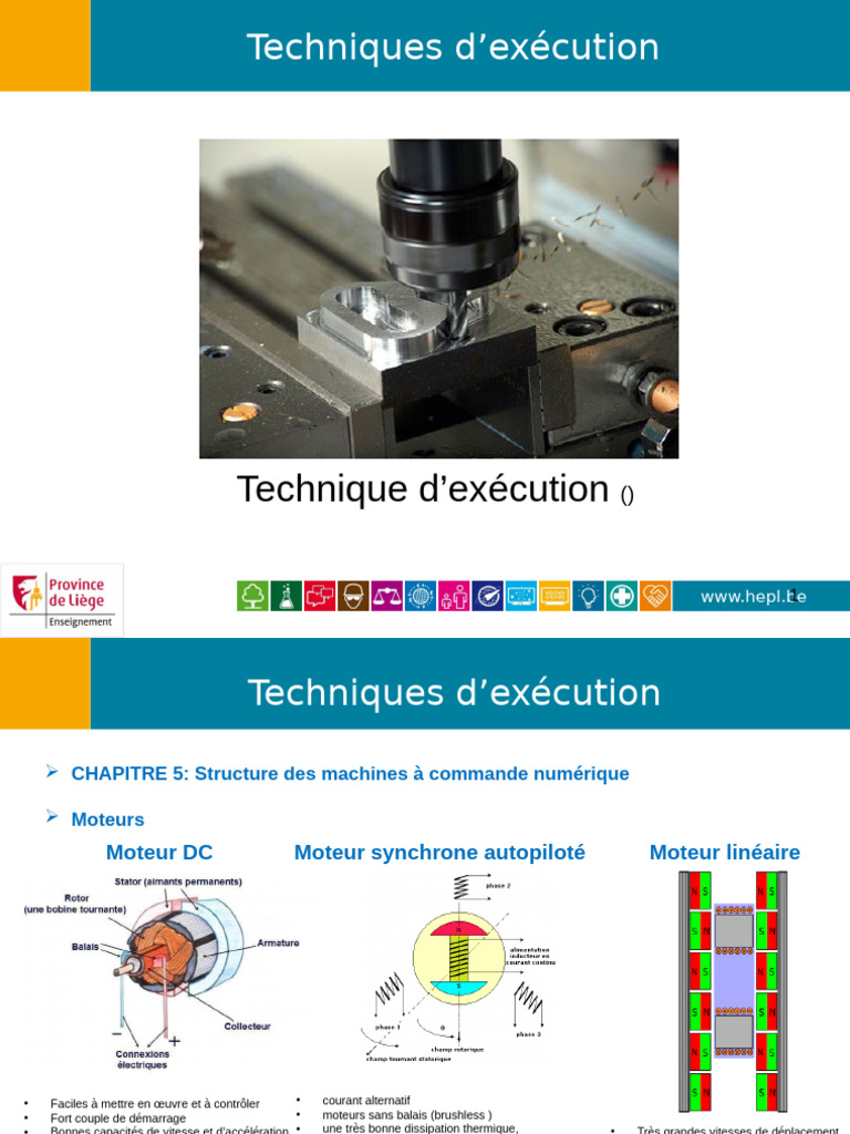 Techniques d'exécution des machines CNC | PDF | Usinage | Machine-outil ...