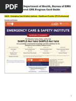 Heartsaver Roster | PDF | First Aid | Cardiopulmonary Resuscitation