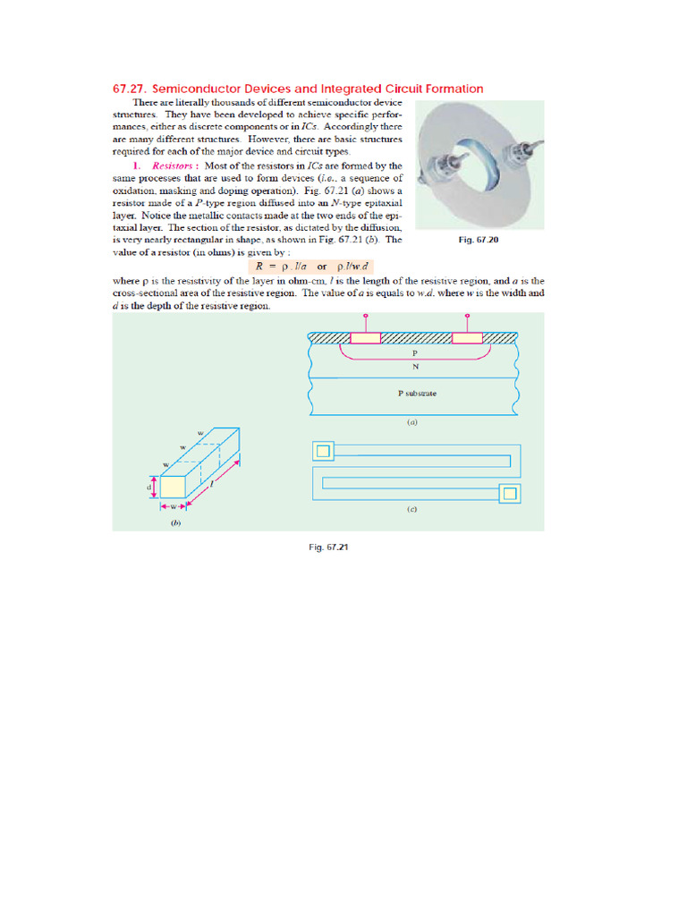 Semiconductor Devices and ICs | PDF
