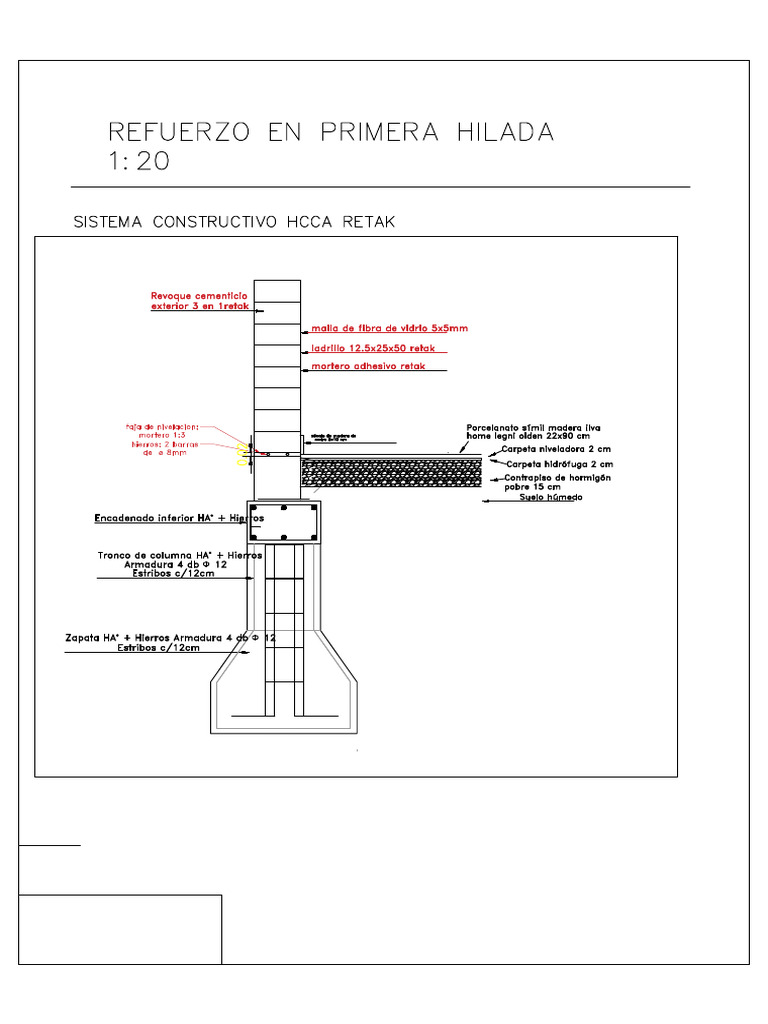 Primera Hilada Retak | PDF