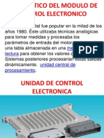 Diagnostico Del Modulo de Control Electronico