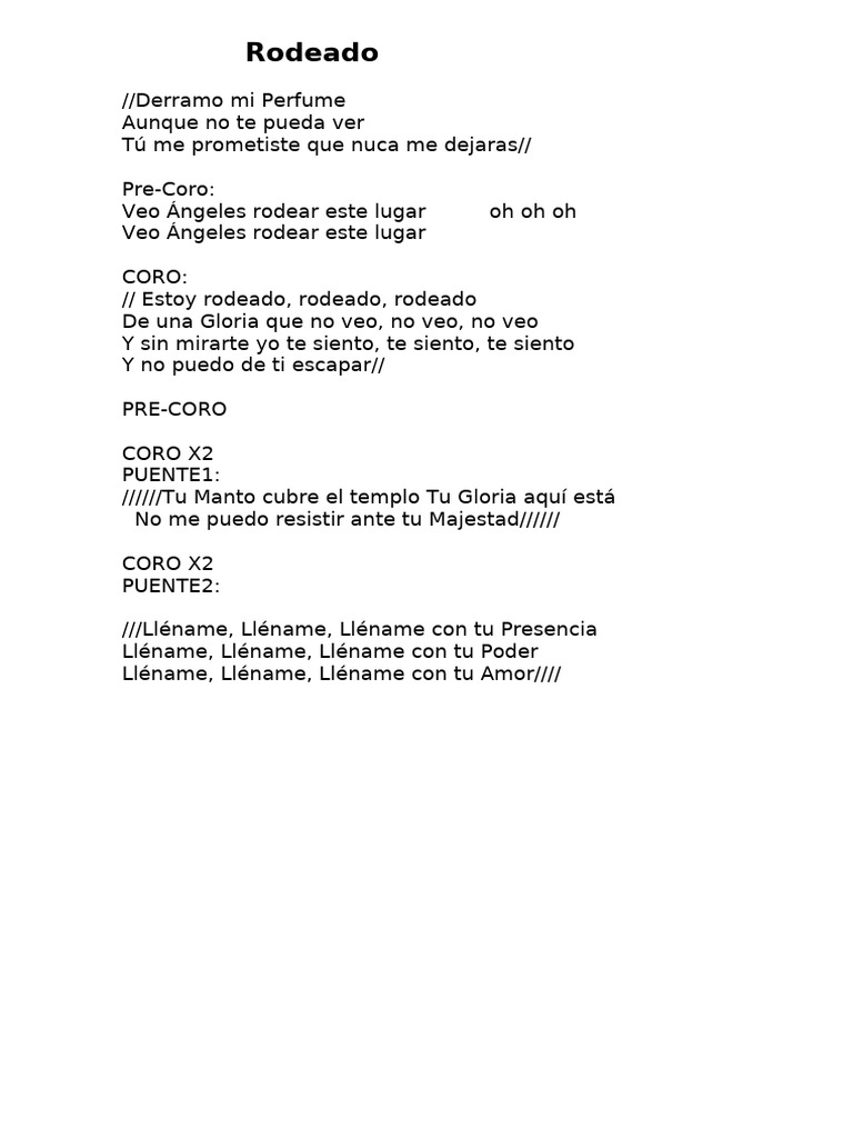Estoy Rodeado de Gloria | PDF