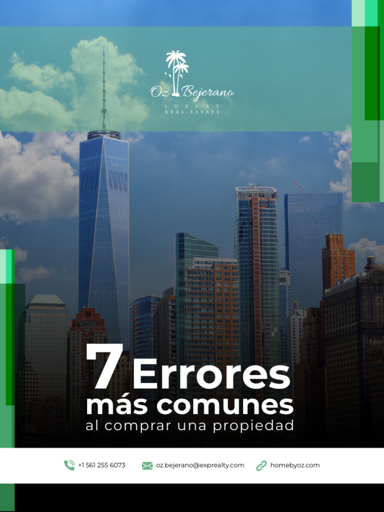 7 Errores al Comprar Propiedades Extranjeras | PDF | Inversiones ...