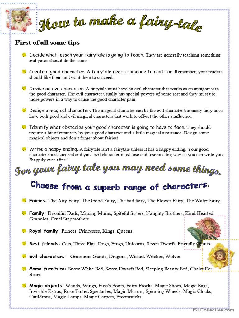 Crafting Your Own Fairy Tale | PDF | Fairy Tales | Snow White