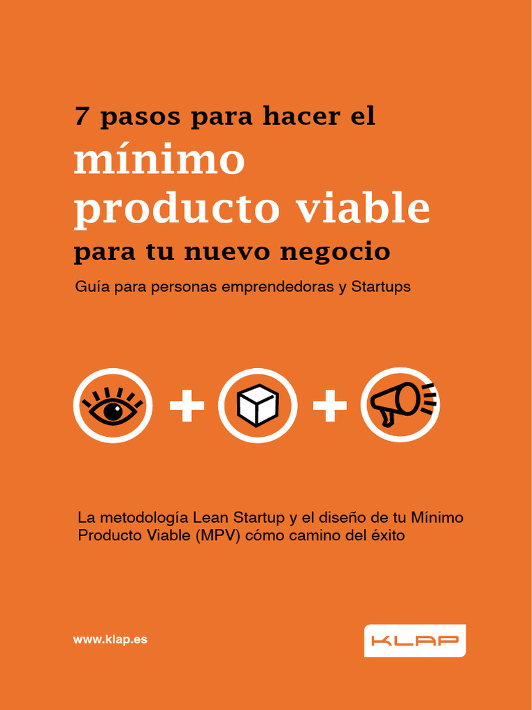 7 Pasos del Lean Startup para MPV | PDF | Lean Startup | Empresa de inicio