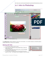 Intro to Photoshop tools, panels and basics