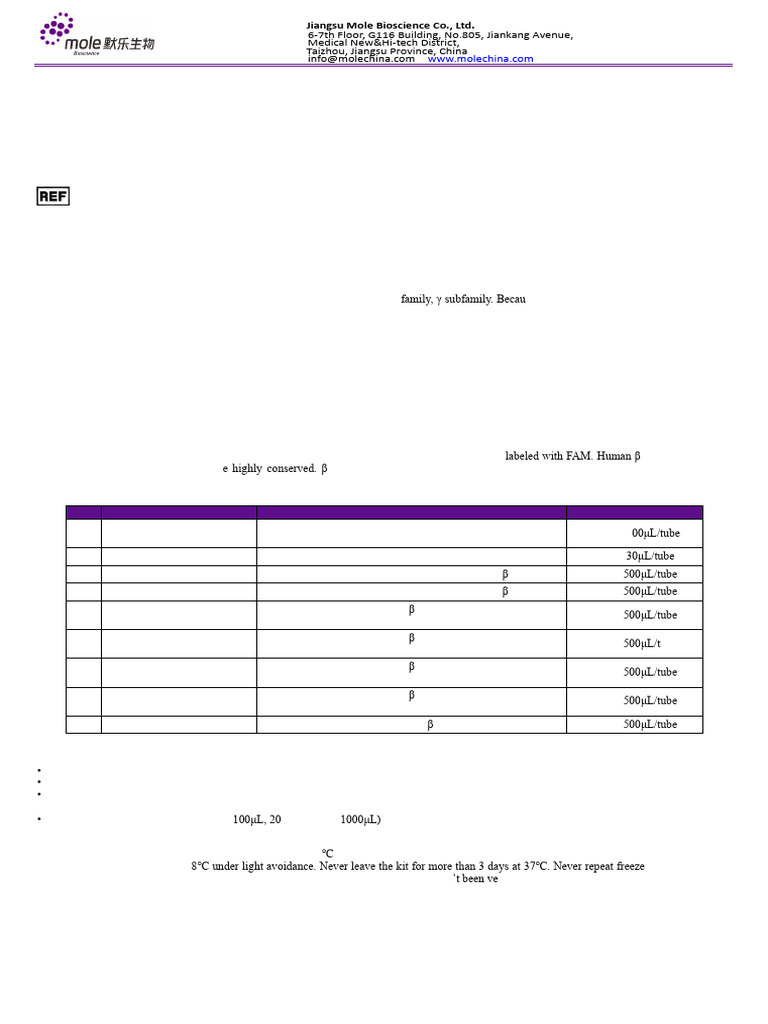 R141 - Epstein-Barr Virus Nucleic Acid Test Kit - IFU - BM | PDF ...