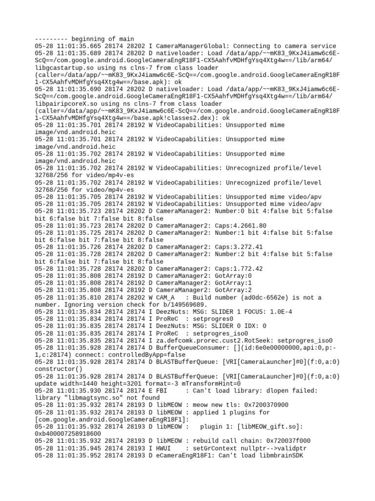 Log Cat 1748444495582 | PDF | Computing | Computer Programming