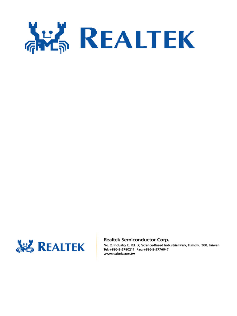 RTL930x Power Sequence Guidelines | PDF | Computing | Computer Engineering