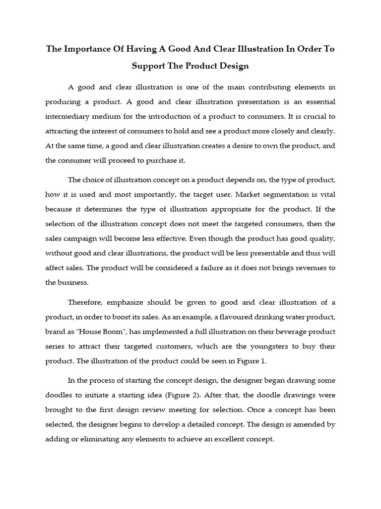 The Importance of Having A Good and Clear Illustration | PDF | Brand ...