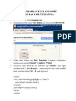 E-Book Tutorial Blogspot Tingkat Lanjut