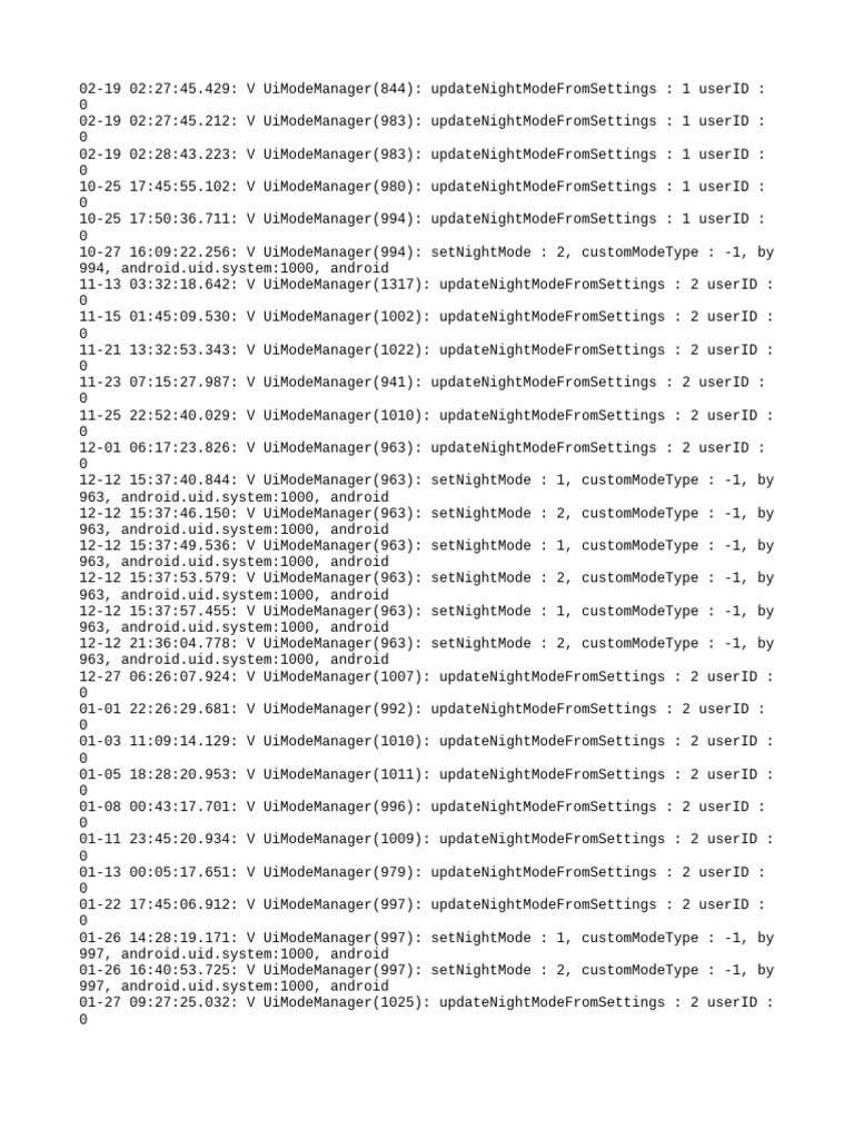 Dark Mode Log1 | PDF