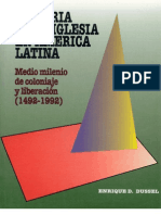 40256835 Enrique Dussel Historia de La Iglesia en America Latina