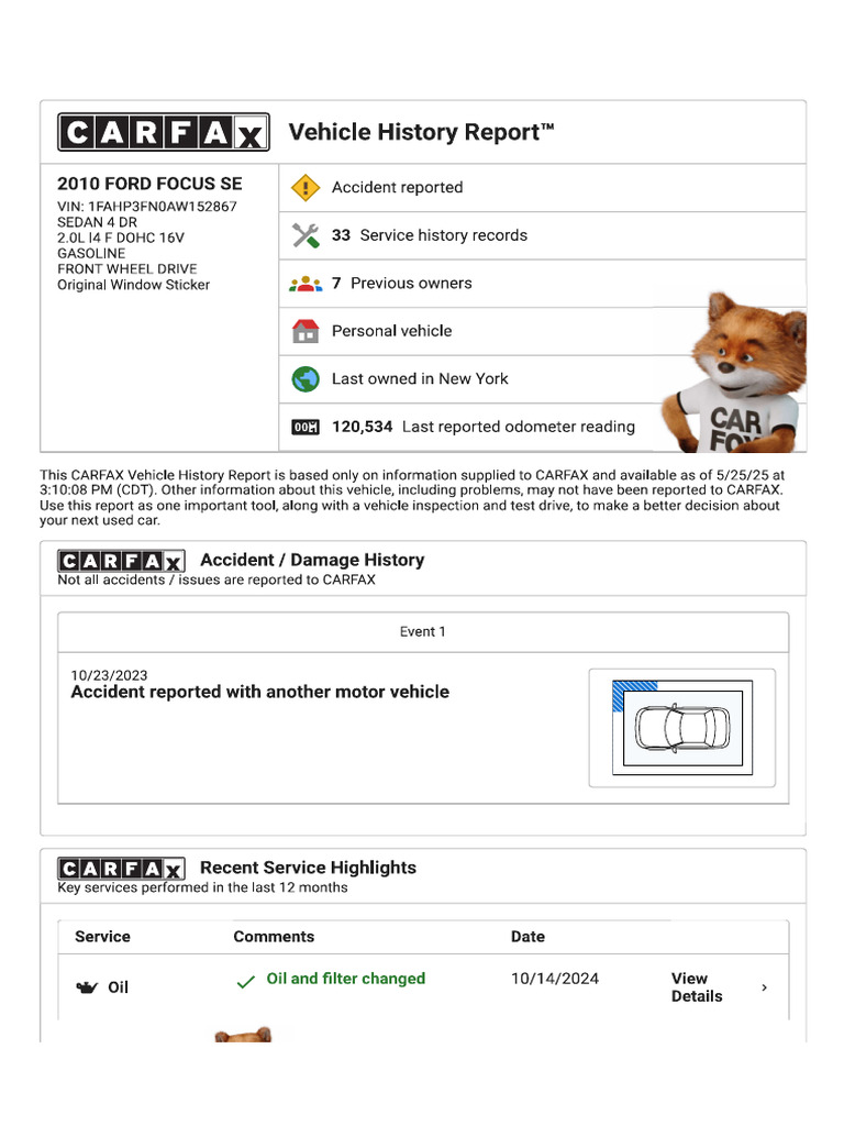 Carfax Ford | PDF