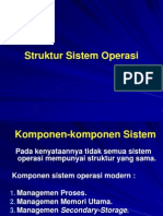 Teori - Struktur Sistem Operasi