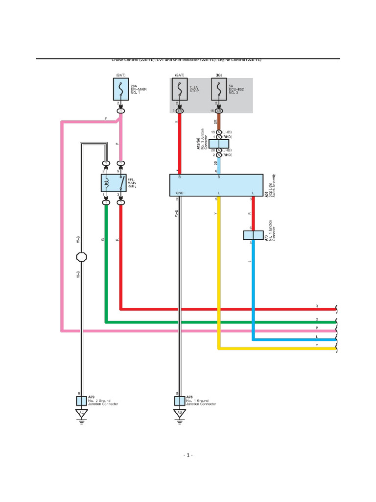 2ZR-FE Engine Control Overview | PDF