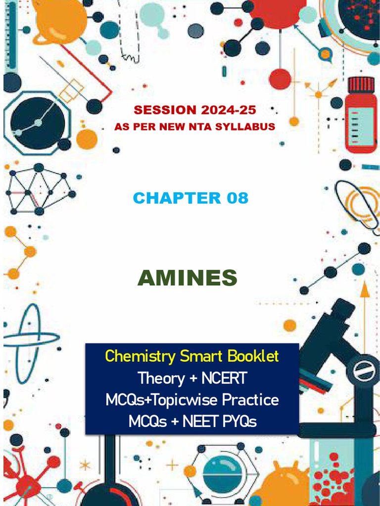 8.amines Part-1 | PDF | Amine | Chemical Reactions