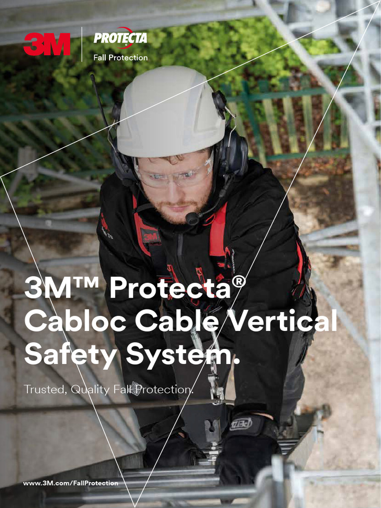 3M Protecta Cabloc Cable Vertical Safety System Brochure WEB | PDF | Anchor