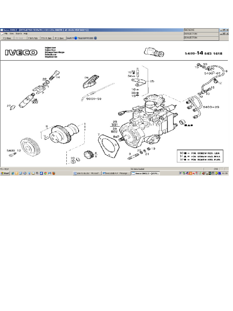Injector Pump Diagram | PDF