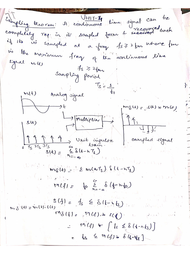Communication Engineering Unit 4 Notes | PDF