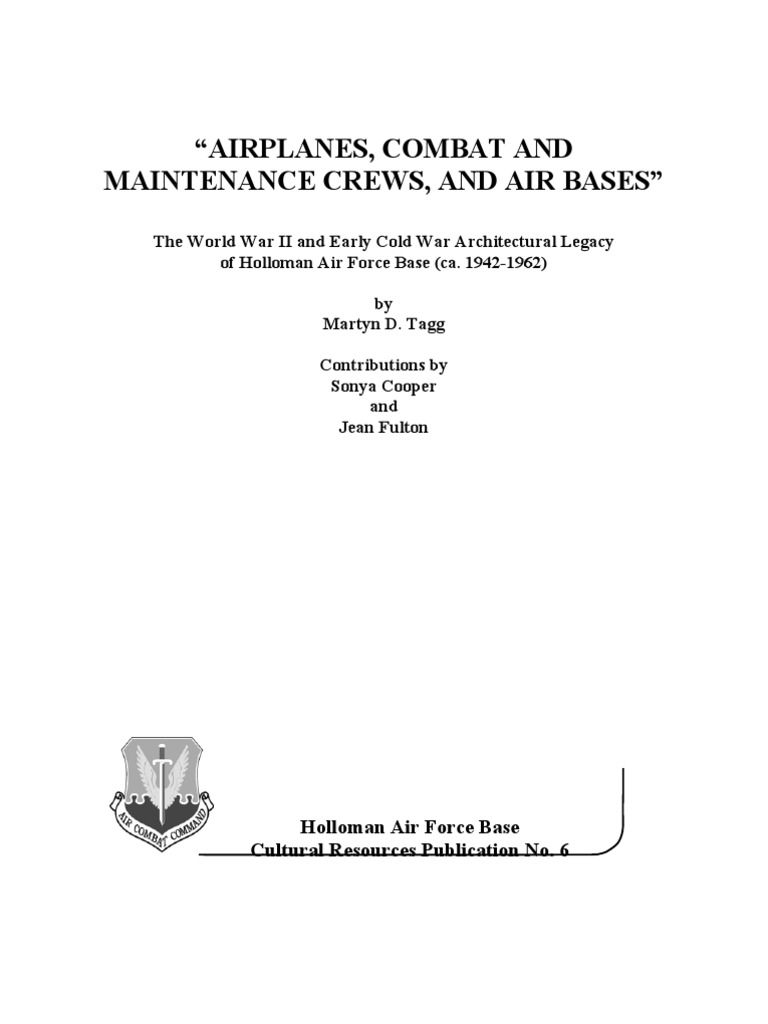 Holloman Air Force Base PDF United States Air Force United States