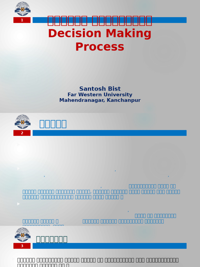 Decision Making | PDF