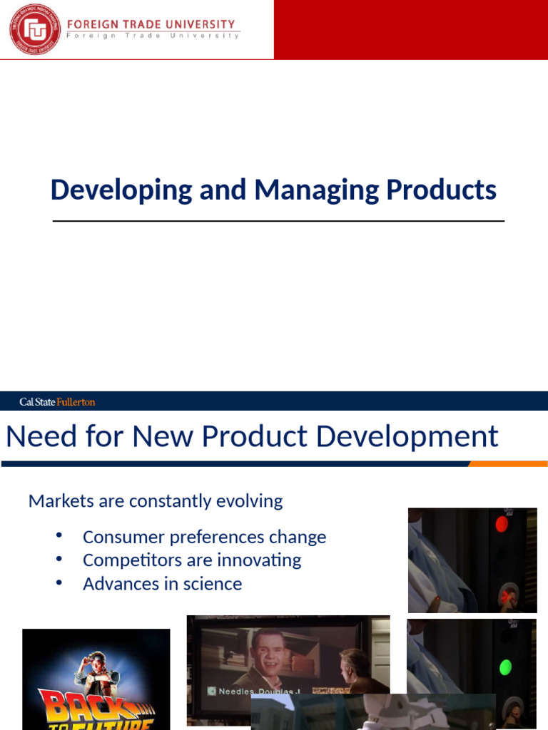 09 - Developing and Managing Products - Updated March 20 | PDF | New ...