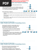 Understanding Static Routes and Forwarding | PDF | Internet ...