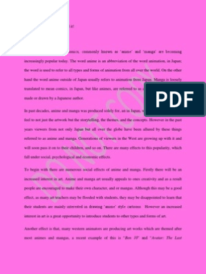 Реферат: Japanese Anime Essay Research Paper Japanese AnimeFirst