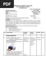 G8 Computer Studies Lesson Plans | PDF | Input/Output | Personal Computers