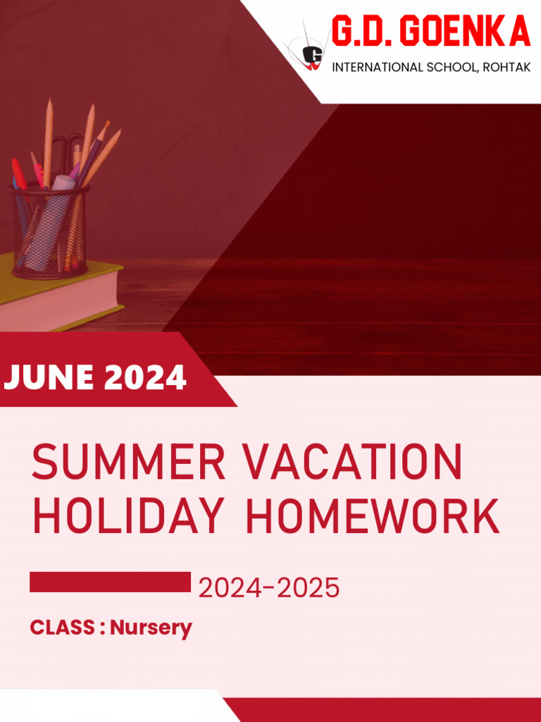 Summer Vacation Homework Ideas | PDF | Homework | Education Theory