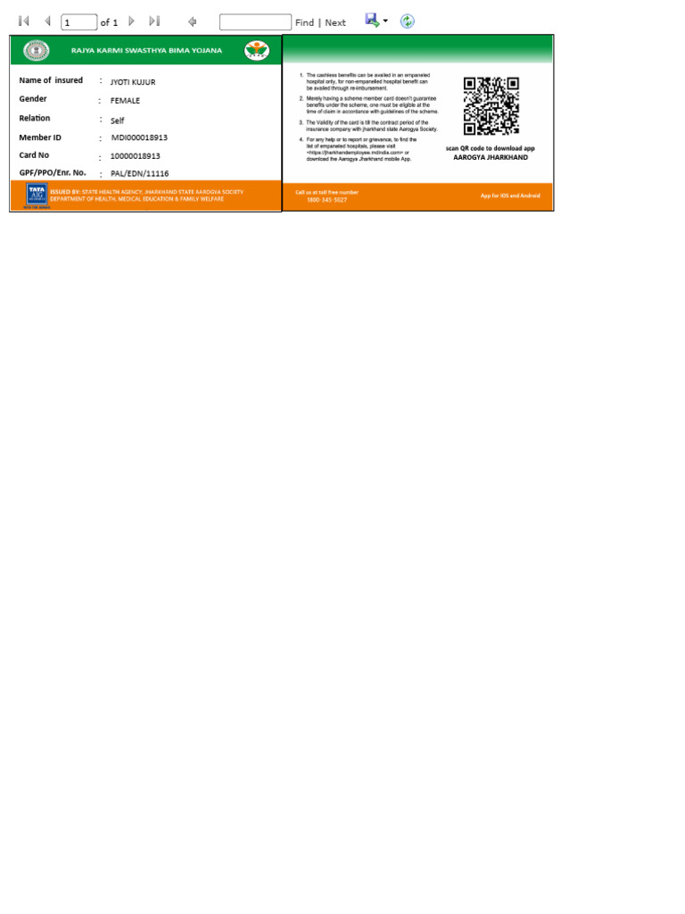 MD India E-Card Download Guide | PDF