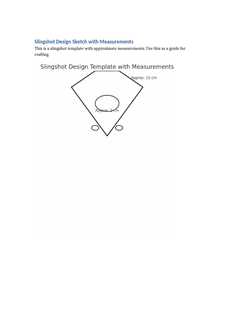 Slingshot Sketch Design | PDF