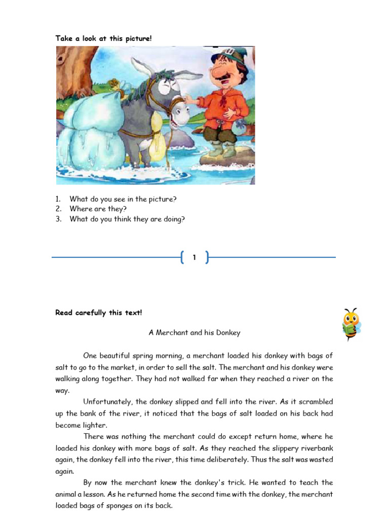 The Clever Donkey's Lesson | PDF