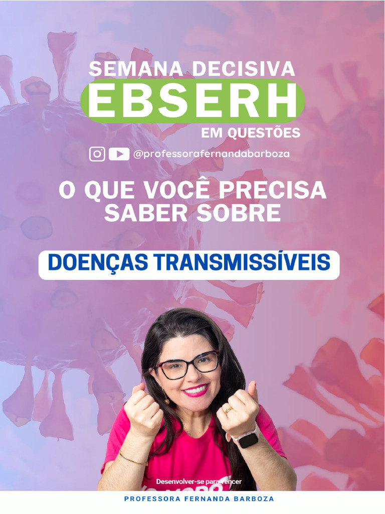 Semana Decisiva EBSERH 2025 - Doenças Transmissíveis - Fernanda Barboza ...