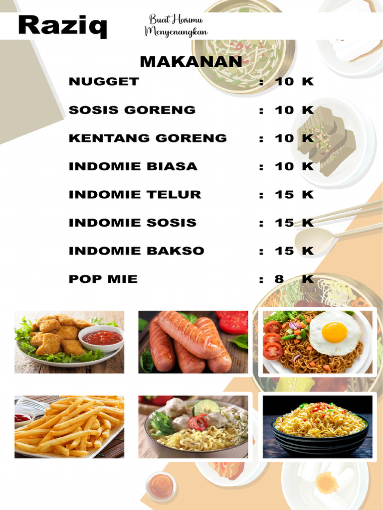 Razik Makan | PDF