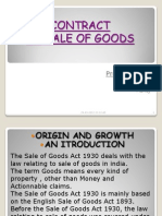 Contract of Sale of Goods