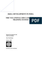 India Vocational Training Report