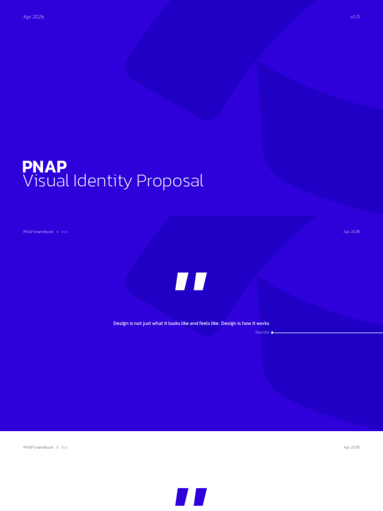Panap Visual Identity Proposal 1 | PDF