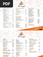 Comprehensive Bar Drink Menu | PDF