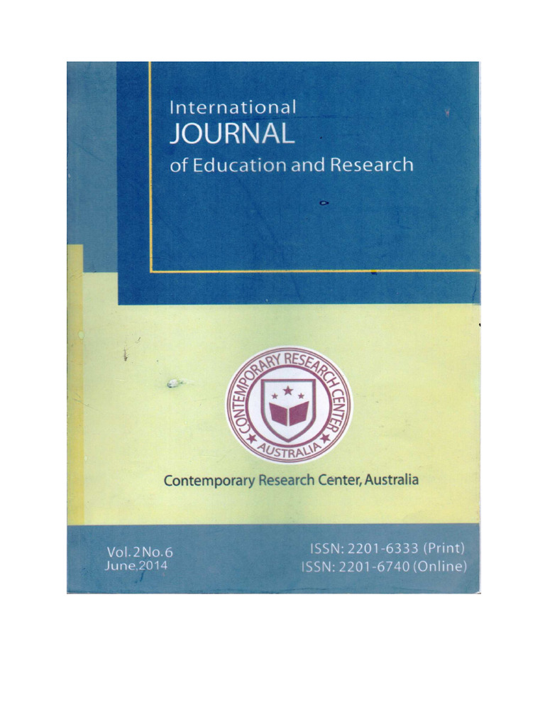 International Journal of Education and Research Ok | PDF