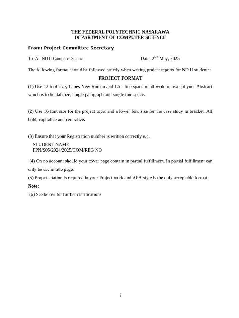 ND II Project Report Writing Guide | PDF | Abstract (Summary) | Usability