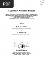 BL Class Field Theory: J.S. Milne | PDF | Field (Mathematics
