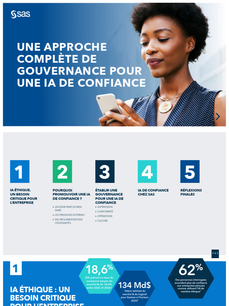 Gouvernance pour une IA de confiance | PDF | Intelligence artificielle ...