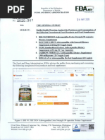 FDA Advisory No. 2019 187