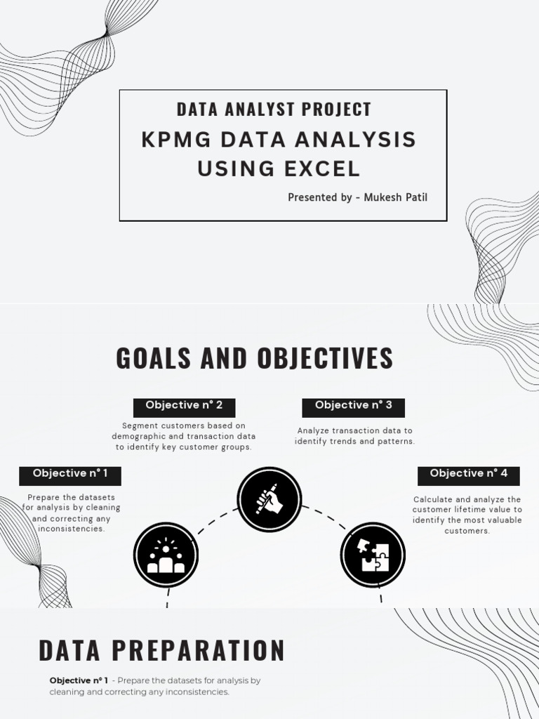 KPMG Data Analysis Using Excel Presentation | PDF | Marketing ...